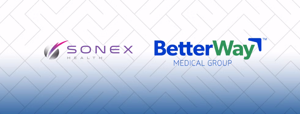 Sonex Better way medical group banner